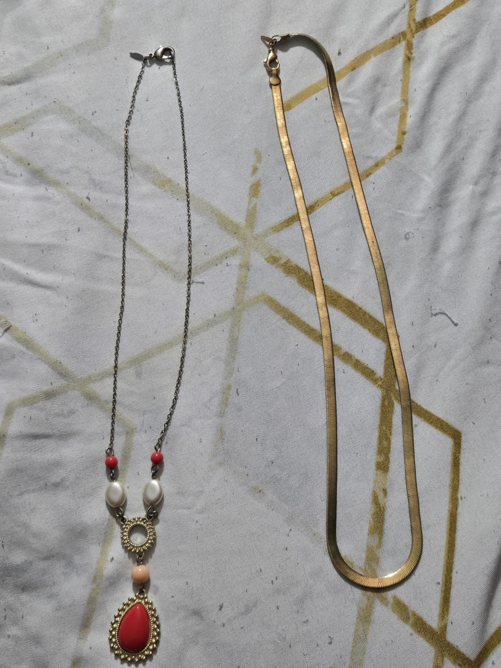 Vintage Avon Gold-Tone Necklace Bundle